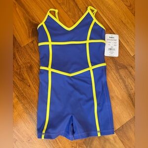 Jo + Jax Revolve Unitard in Deep Lavender. Size: Youth Large (12)